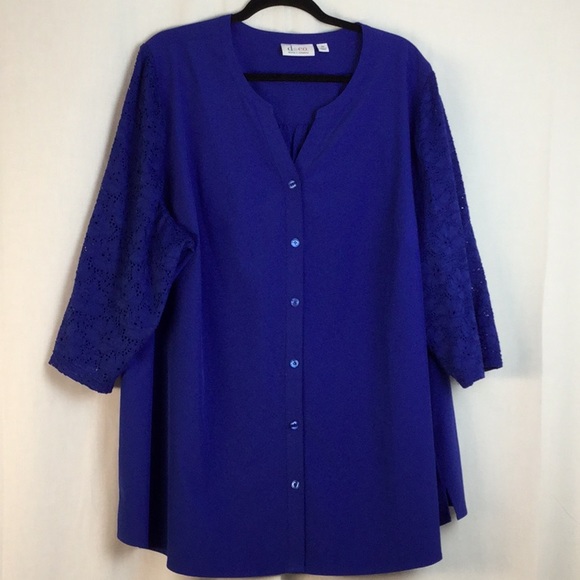 Denim&Co Tops - D &Co Blouse